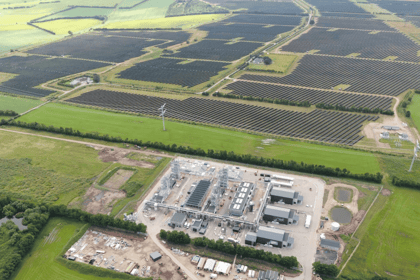 Kassø power-to-X facility. Photo credit European Energy
