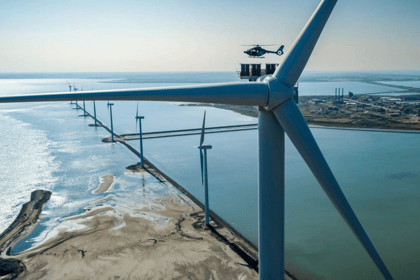 Thyborøn wind turbine park - vestas
